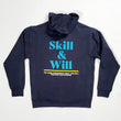 Load image into Gallery viewer, "Skill & Will" Zip Up Hoodie