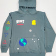 Load image into Gallery viewer, "Sun of God" Pullover Hoodie & Stacked Pants