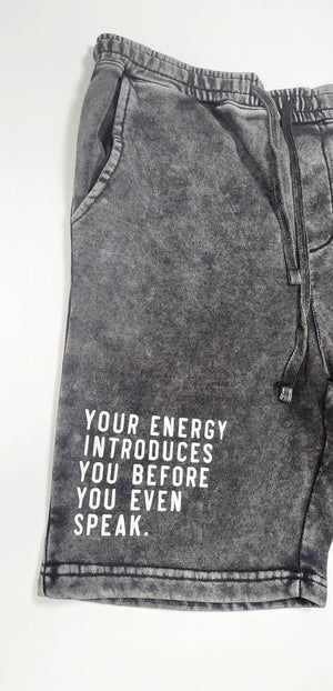 "Energy" Mineral Shorts