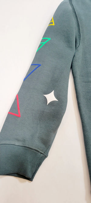 "Sun of God" Pullover Hoodie & Stacked Pants