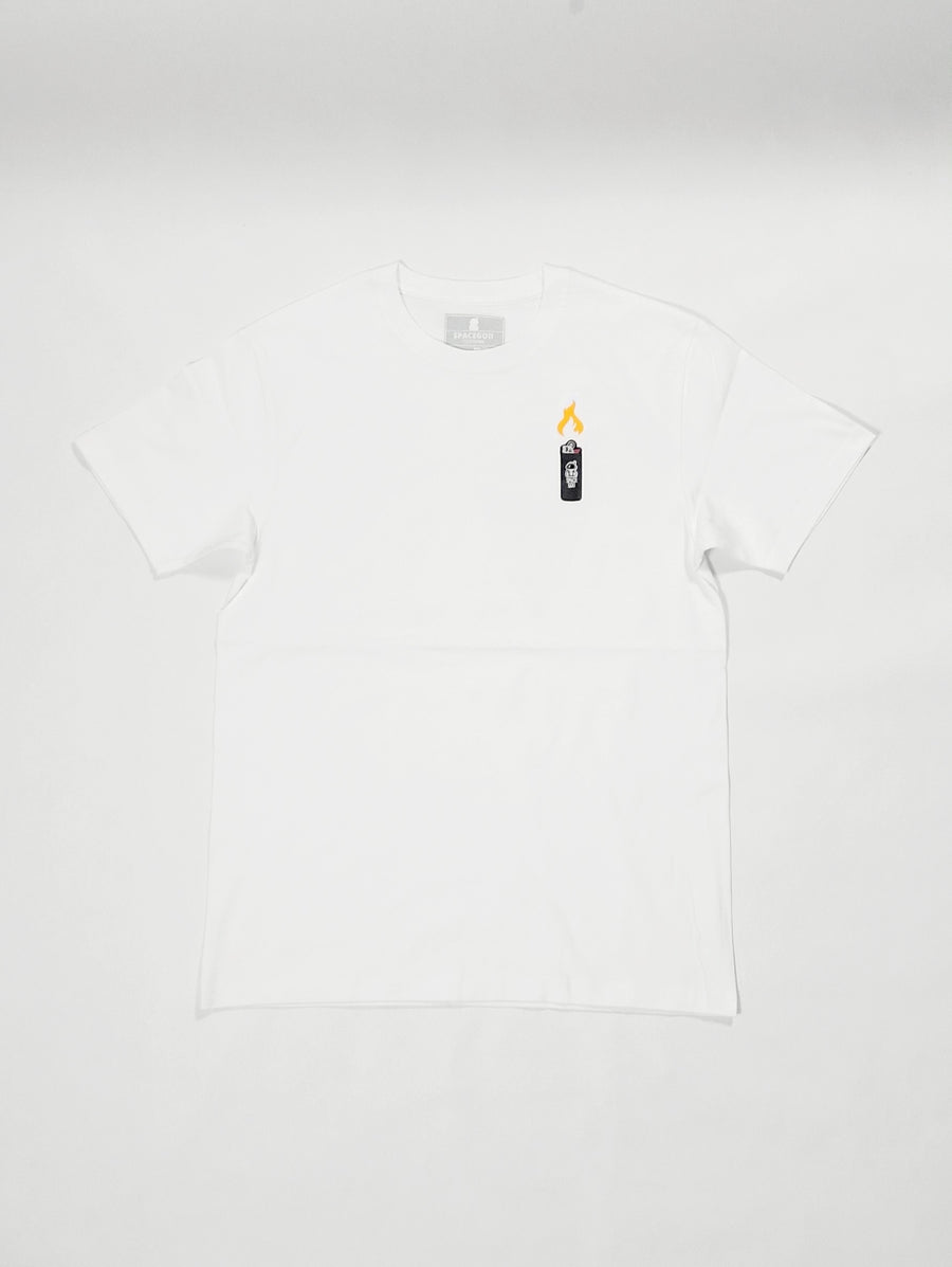 "Flame" Lighter Block Tee
