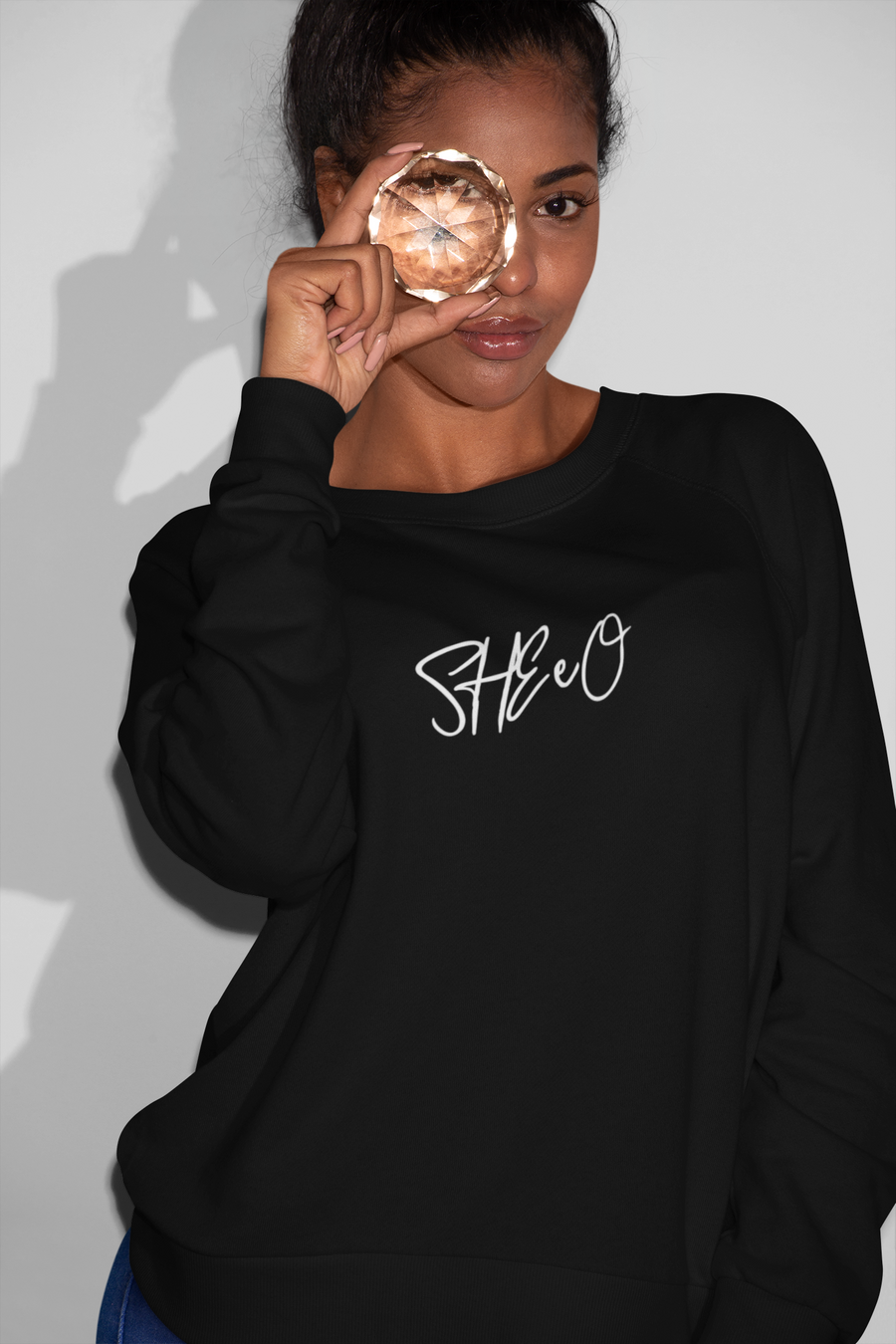 "SHEeO" Crewneck